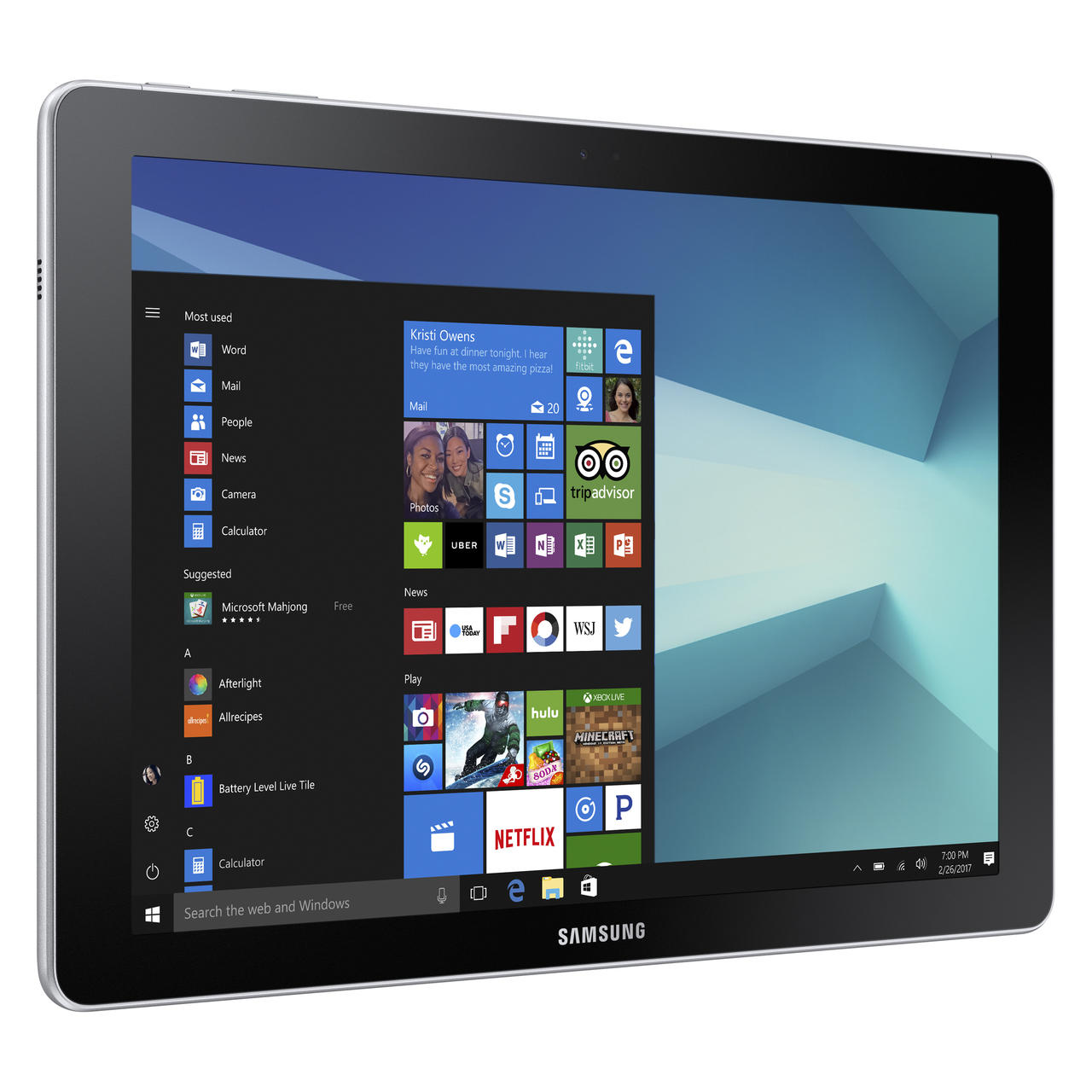 Buy Samsung Galaxy Book 10.6” Windows 2-in-1 PC (Wi-Fi) 4GB RAM/64GB ...